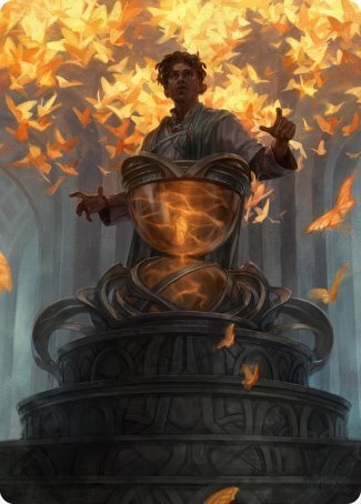 Introduction to Prophecy Art Card [Strixhaven: School of Mages Art Series] Magic: The Gathering