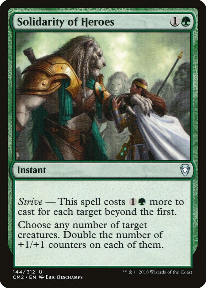 Solidarity of Heroes [Commander Anthology Volume II] Magic: The Gathering