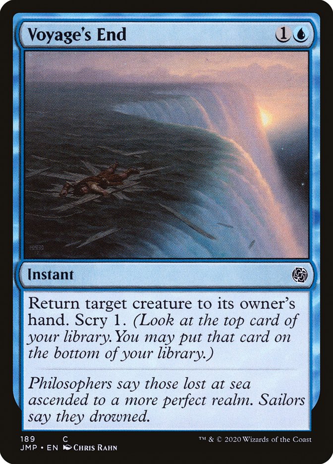 Voyage's End [Jumpstart] Magic: The Gathering