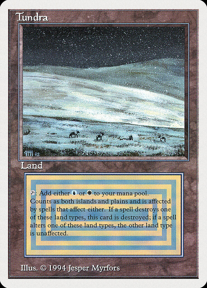 Tundra [Summer Magic / Edgar] Magic: The Gathering