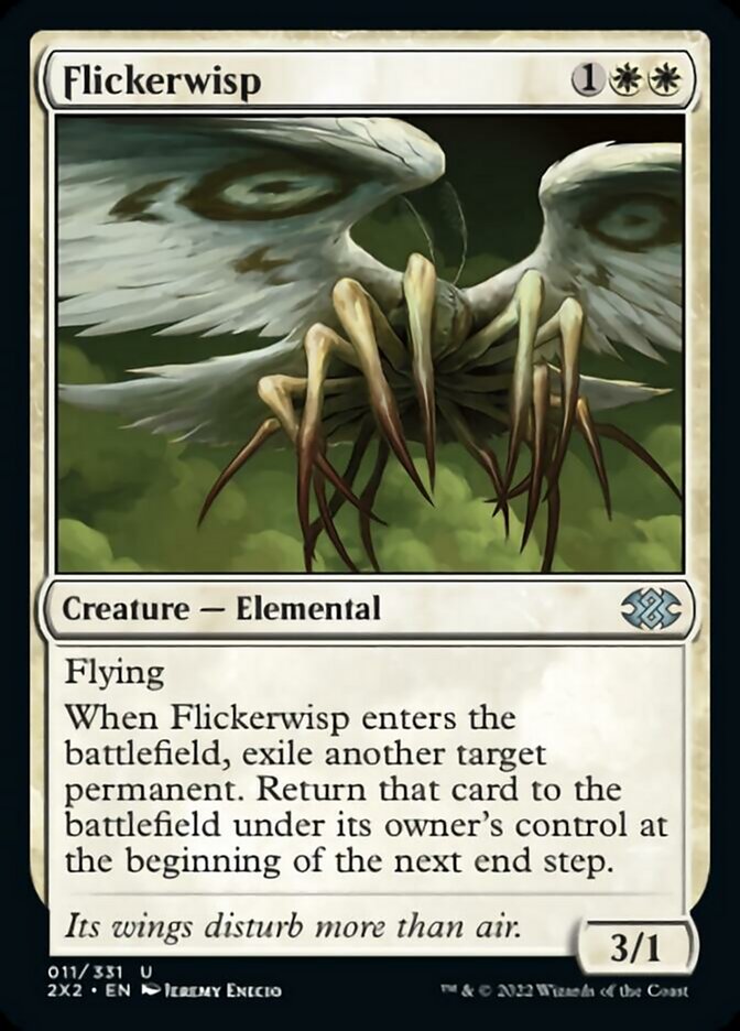 Flickerwisp [Double Masters 2022] Magic: The Gathering