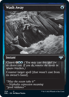 Wash Away [Innistrad: Double Feature] Magic: The Gathering