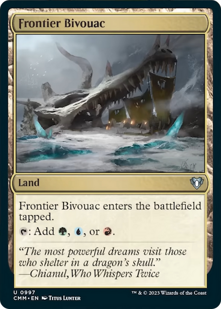 Frontier Bivouac [Commander Masters] Magic: The Gathering