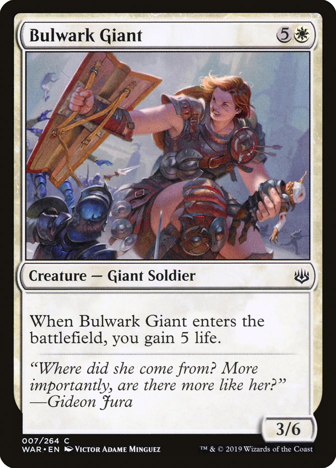 Bulwark Giant [War of the Spark] Magic: The Gathering