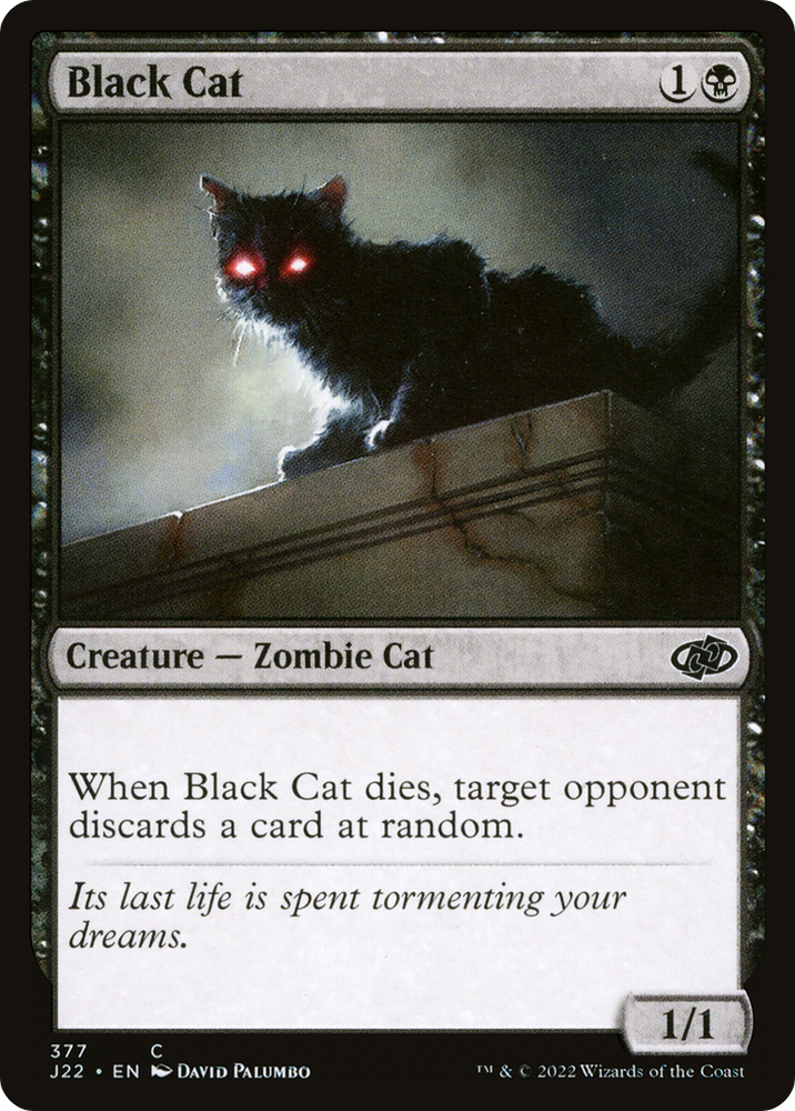 Black Cat [Jumpstart 2022] Magic: The Gathering