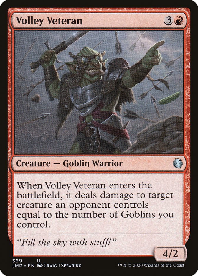 Volley Veteran [Jumpstart] Magic: The Gathering