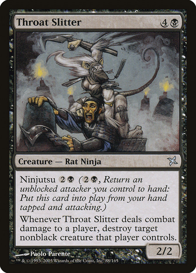 Throat Slitter [Betrayers of Kamigawa] Magic: The Gathering
