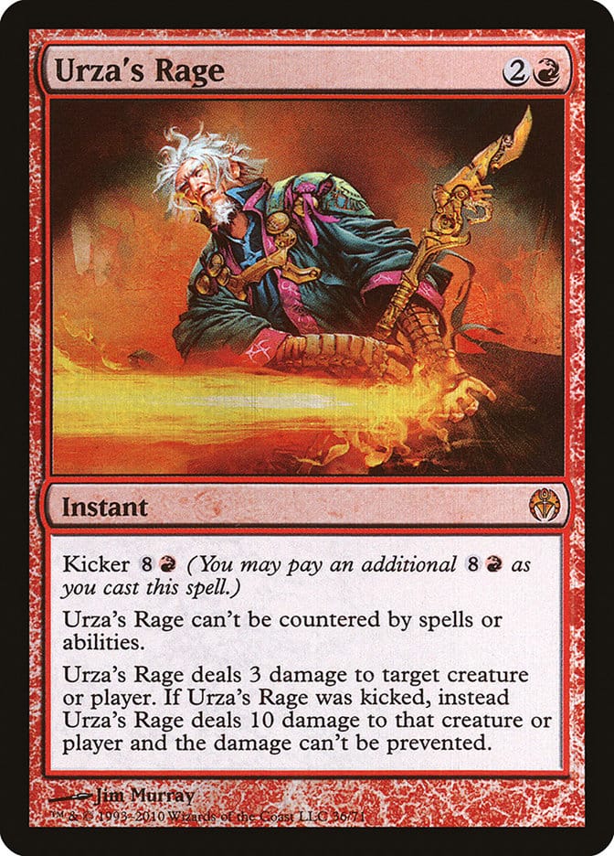 Urza's Rage [Duel Decks: Phyrexia vs. the Coalition] Magic: The Gathering