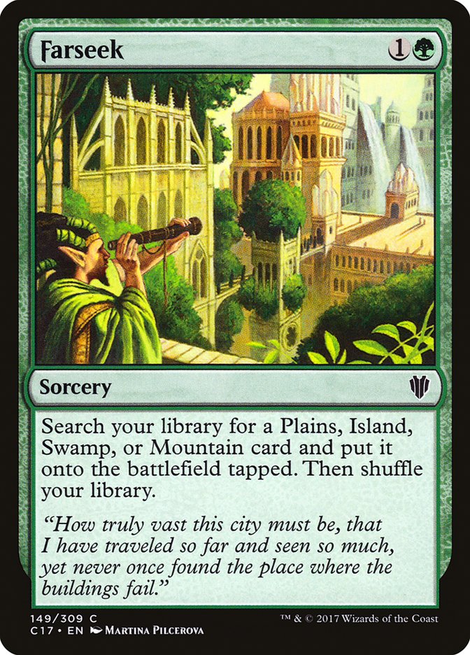 Farseek [Commander 2017] Magic: The Gathering