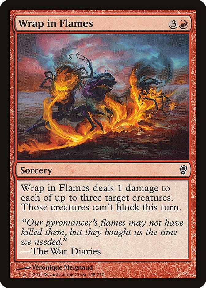 Wrap in Flames [Conspiracy] Magic: The Gathering