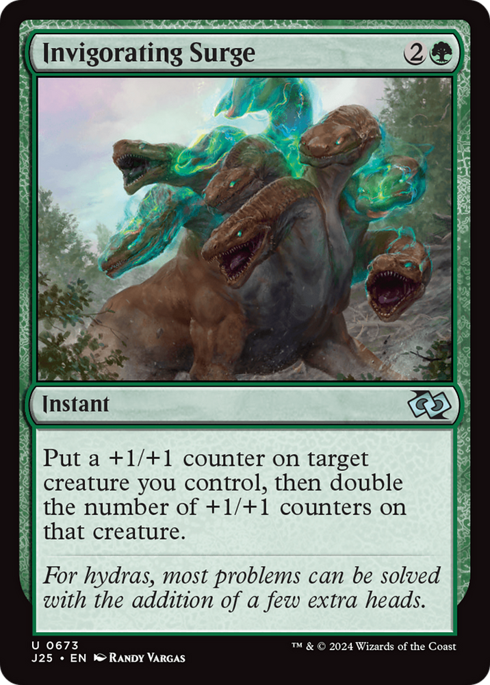 Invigorating Surge [Foundations Jumpstart] Magic: The Gathering