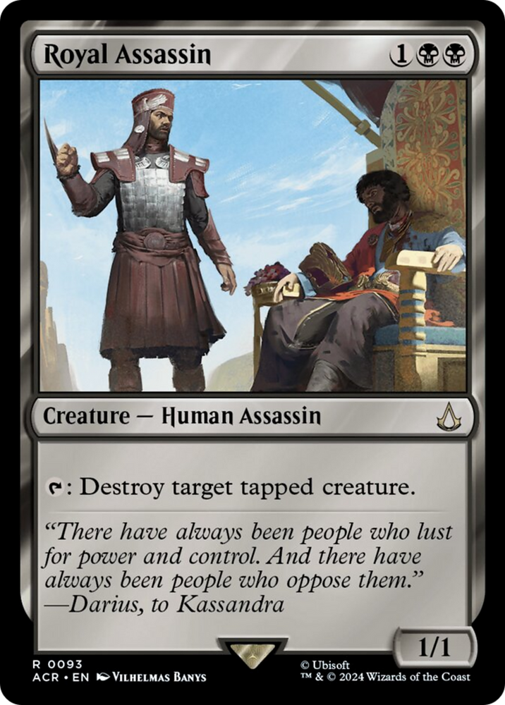 Royal Assassin [Assassin's Creed] Magic: The Gathering