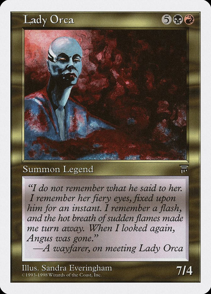 Lady Orca [Anthologies] Magic: The Gathering