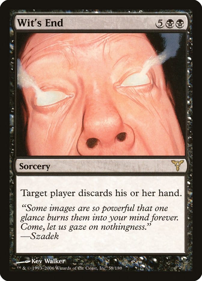 Wit's End [Dissension] Magic: The Gathering