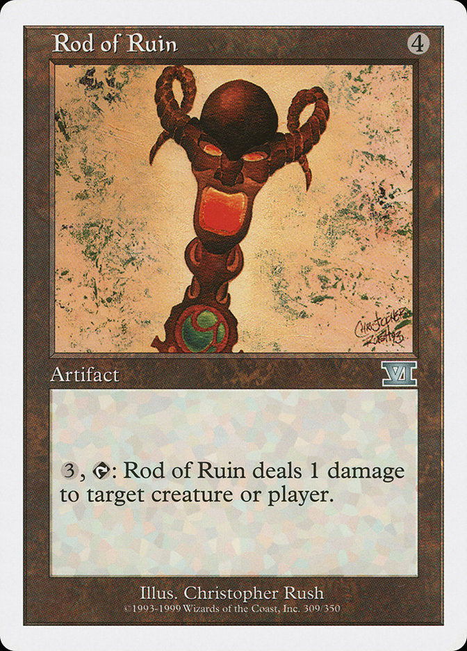 Rod of Ruin [Classic Sixth Edition] Magic: The Gathering