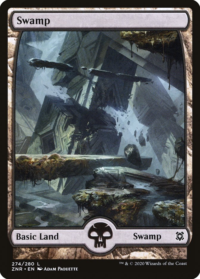 Swamp (274) [Zendikar Rising] Magic: The Gathering