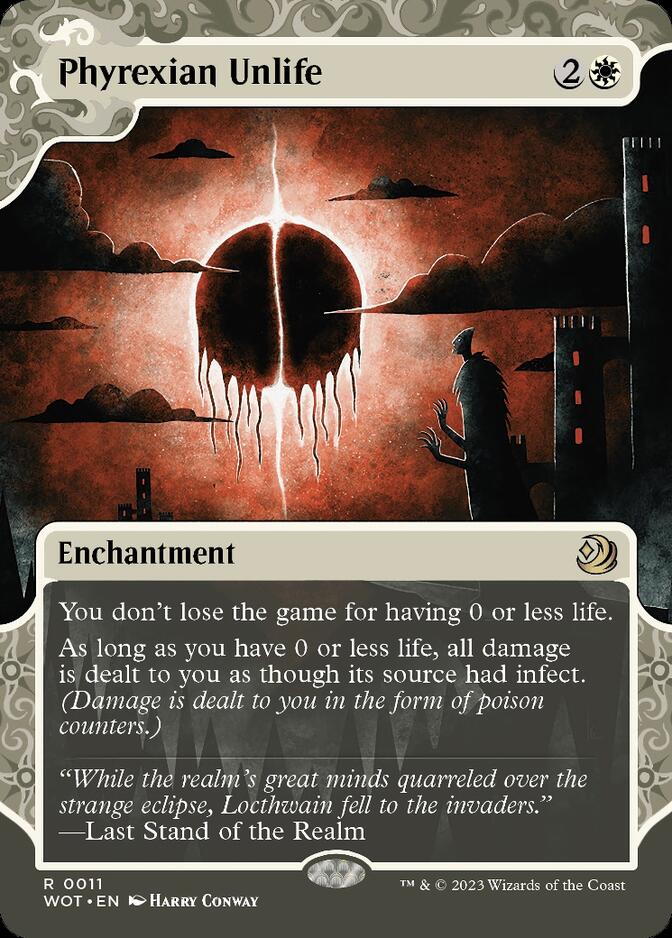 Phyrexian Unlife [Wilds of Eldraine: Enchanting Tales] Magic: The Gathering