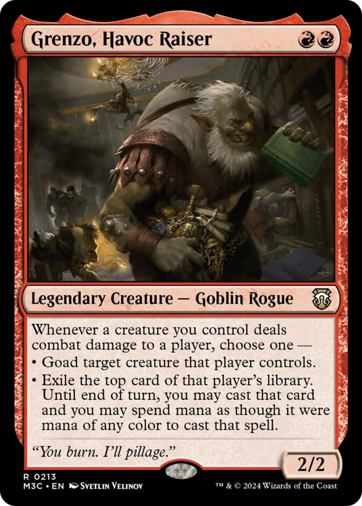 Grenzo, Havoc Raiser [Modern Horizons 3 Commander] Magic: The Gathering