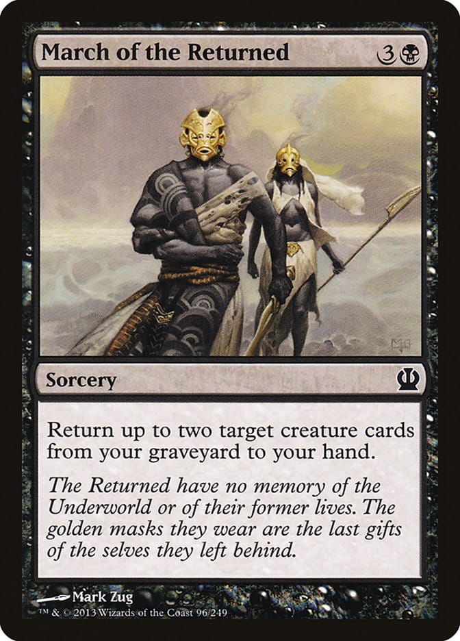 March of the Returned [Theros] Magic: The Gathering