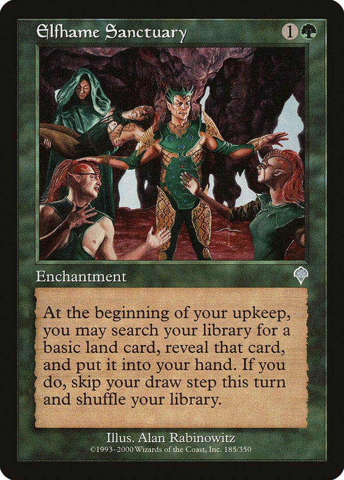 Elfhame Sanctuary [Invasion] Magic: The Gathering