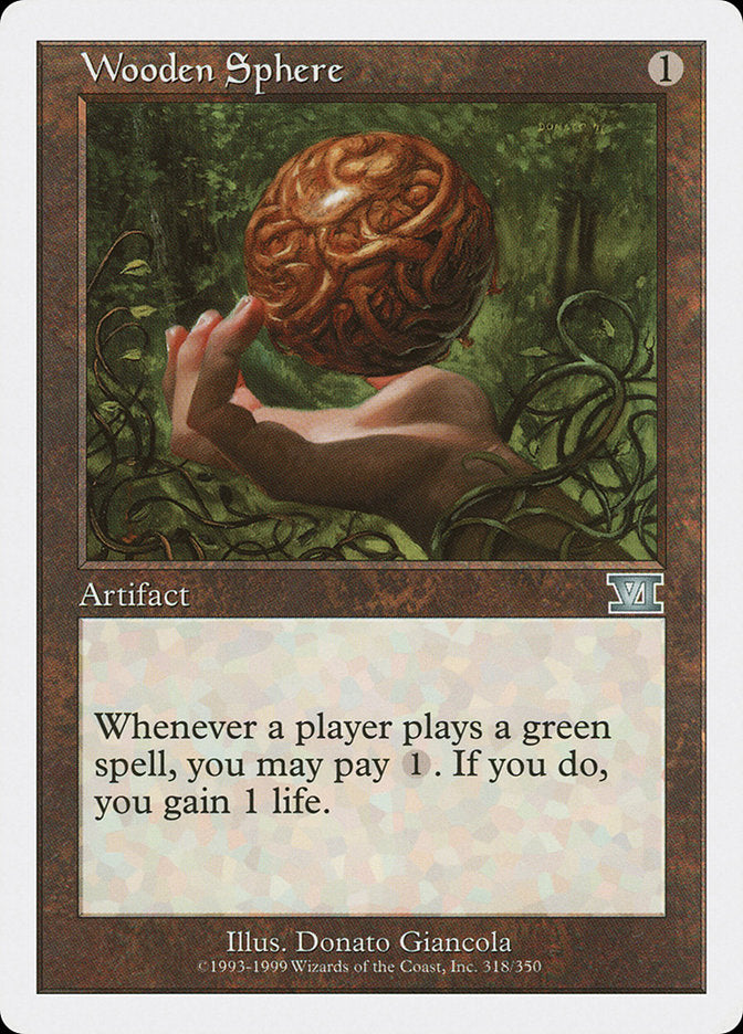Wooden Sphere [Classic Sixth Edition] Magic: The Gathering