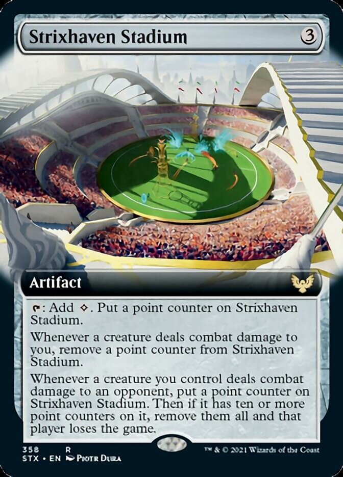 Strixhaven Stadium (Extended Art) [Strixhaven: School of Mages] Magic: The Gathering