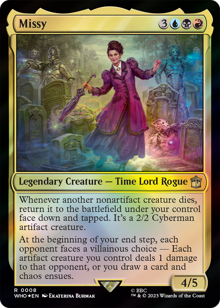 Missy [Doctor Who] Magic: The Gathering