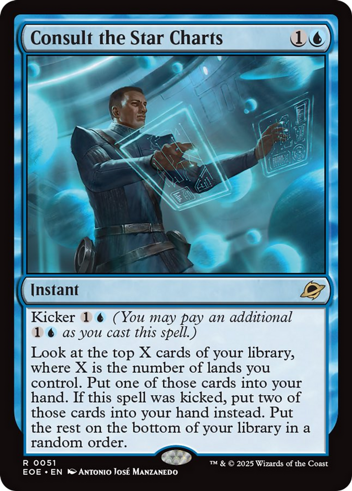 Consult the Star Charts [Edge of Eternities] Magic: The Gathering
