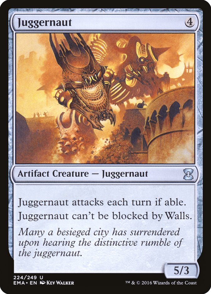 Juggernaut [Eternal Masters] Magic: The Gathering