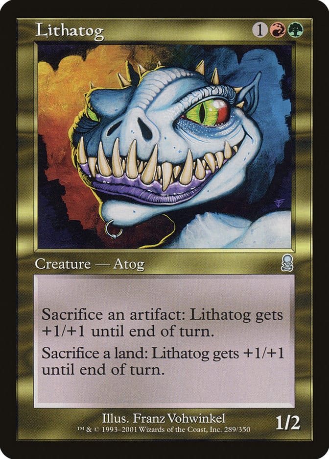 Lithatog [Odyssey] Magic: The Gathering