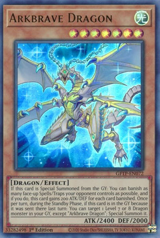 Arkbrave Dragon [GFTP-EN072] Ultra Rare - Yugioh Cards For Your TCG Needs!