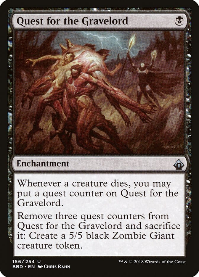 Quest for the Gravelord [Battlebond] Magic: The Gathering