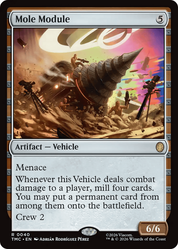Mole Module [Teenage Mutant Ninja Turtles Commander]