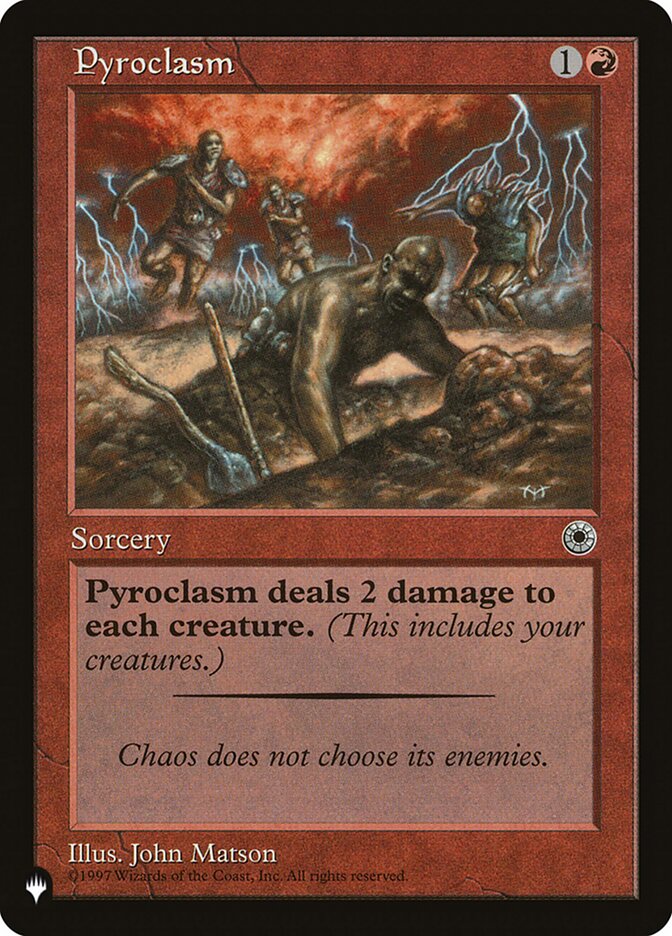 Pyroclasm [The List] Magic: The Gathering