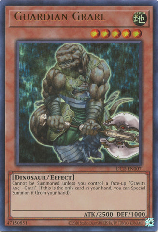 Guardian Grarl (25th Anniversary) [DCR-EN007] Ultra Rare - Yugioh Cards For Your TCG Needs!