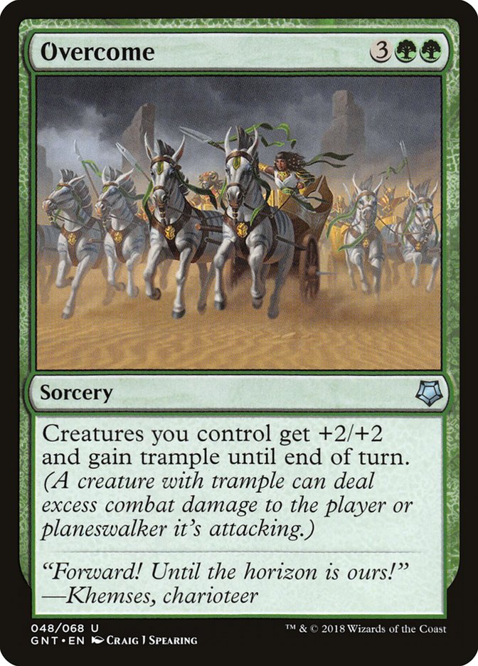 Overcome [Game Night 2018] Magic: The Gathering