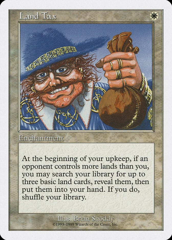 Land Tax [Battle Royale] Magic: The Gathering