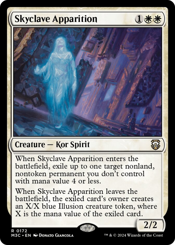 Skyclave Apparition (Ripple Foil) [Modern Horizons 3 Commander] Magic: The Gathering