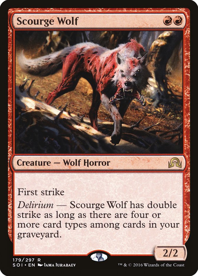 Scourge Wolf [Shadows over Innistrad] Magic: The Gathering
