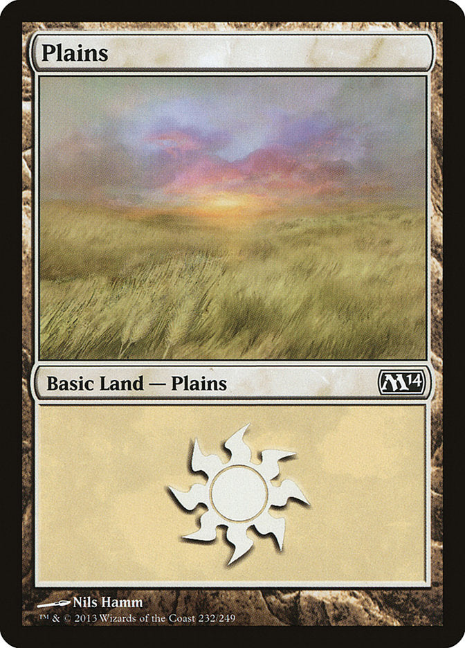 Plains (232) [Magic 2014] Magic: The Gathering