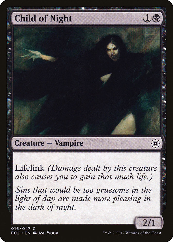 Child of Night [Explorers of Ixalan] Magic: The Gathering
