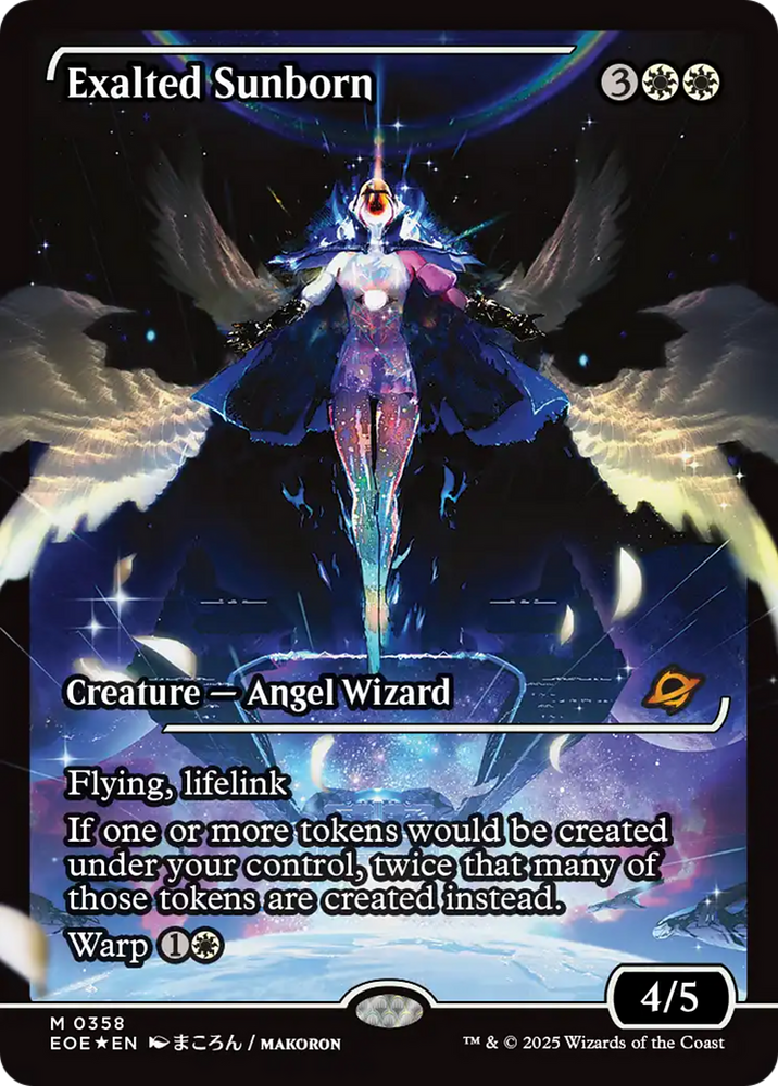 Exalted Sunborn (Showcase) [Edge of Eternities] Magic: The Gathering