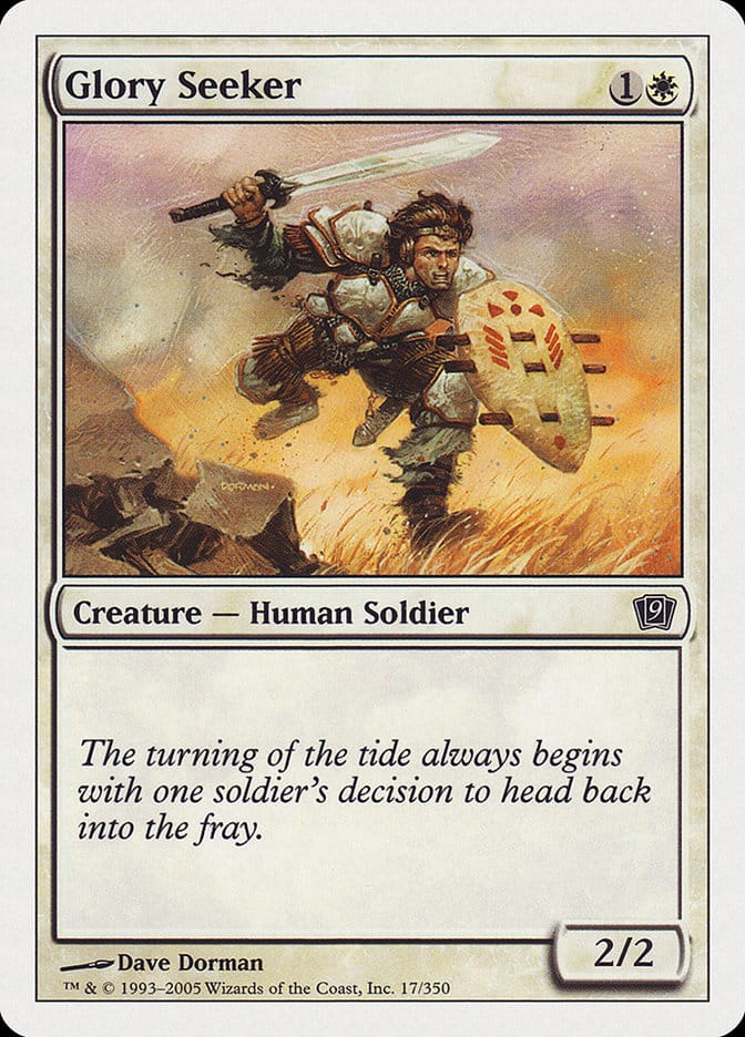 Glory Seeker [Ninth Edition] Magic: The Gathering