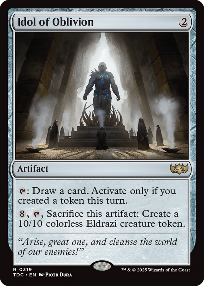 Idol of Oblivion [Tarkir: Dragonstorm Commander] Magic: The Gathering