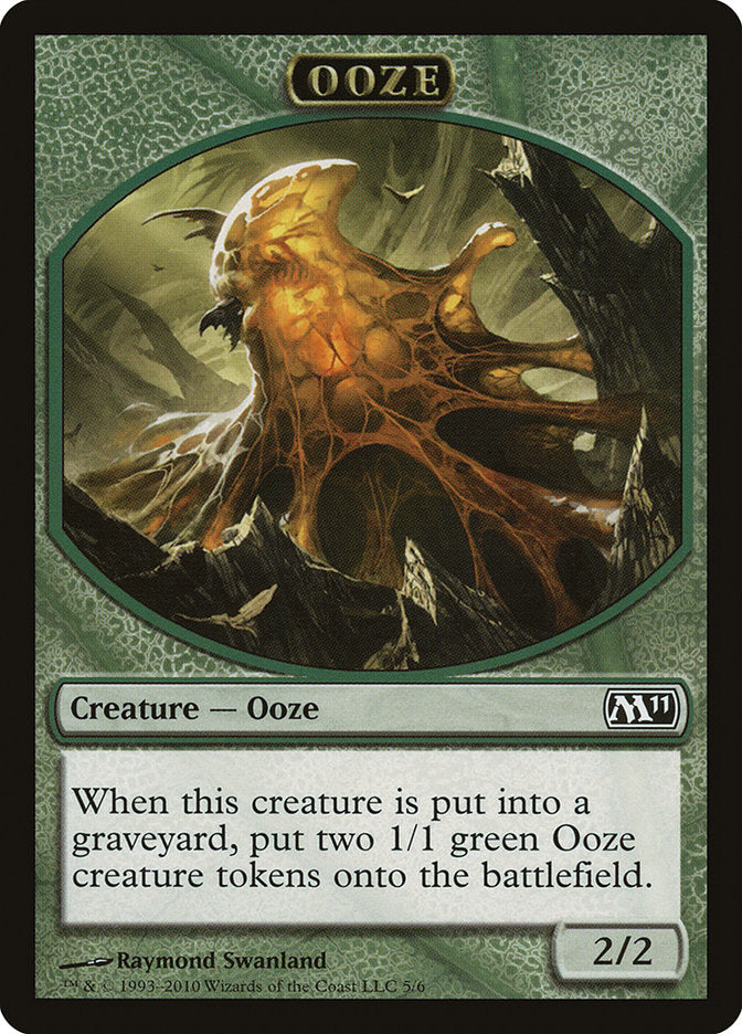 Ooze Token (5/6) [Magic 2011 Tokens] Magic: The Gathering