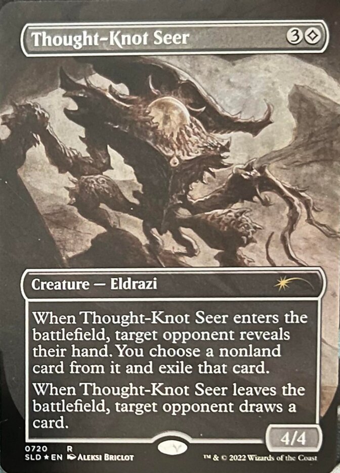 Thought-Knot Seer (720) (Borderless) [Secret Lair Drop Promos] Magic: The Gathering