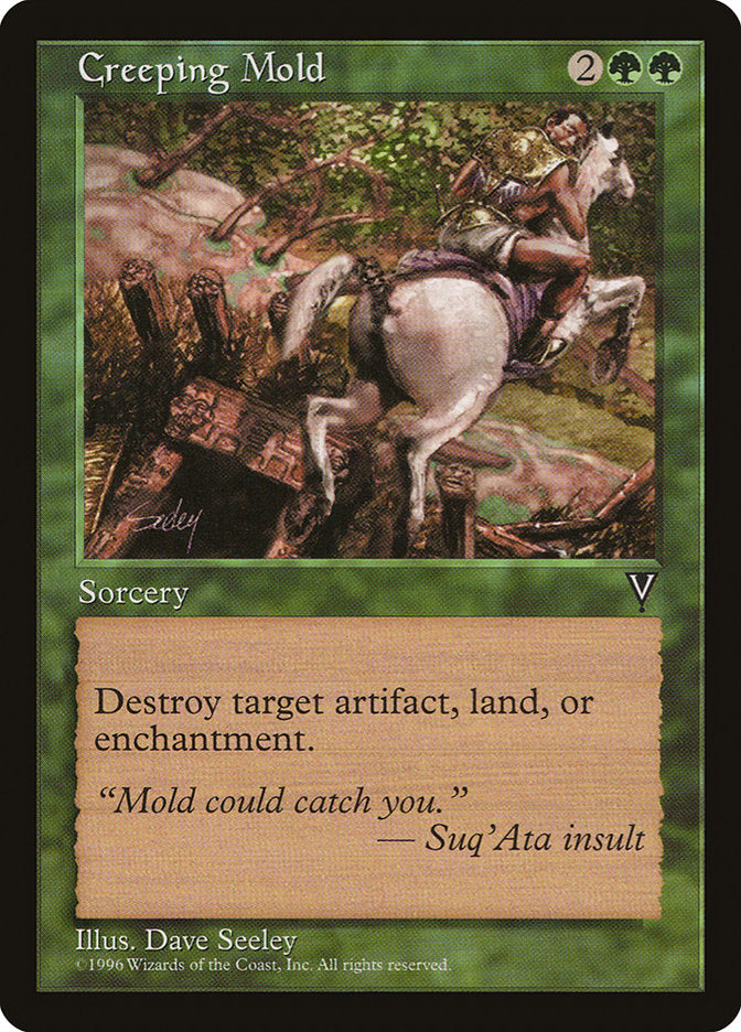 Creeping Mold [Visions] Magic: The Gathering