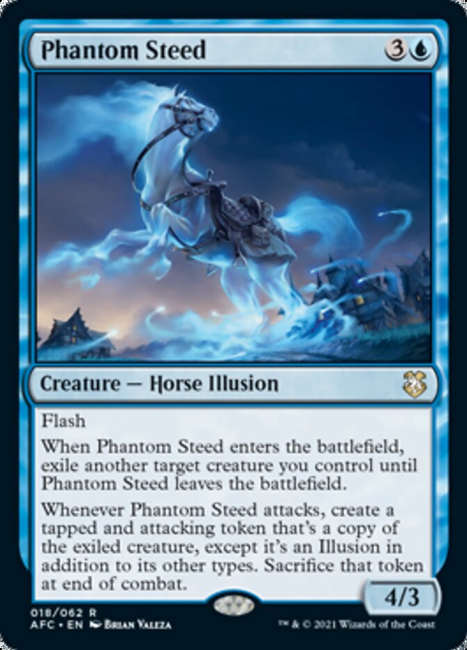 Phantom Steed [Dungeons & Dragons: Adventures in the Forgotten Realms Commander] Magic: The Gathering