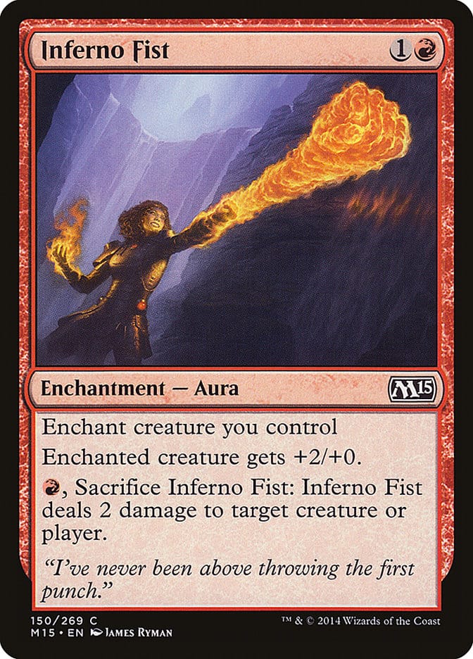 Inferno Fist [Magic 2015] Magic: The Gathering
