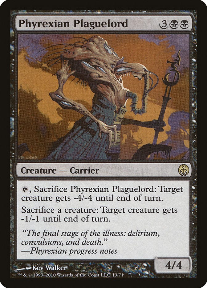 Phyrexian Plaguelord [Duel Decks: Phyrexia vs. the Coalition] Magic: The Gathering